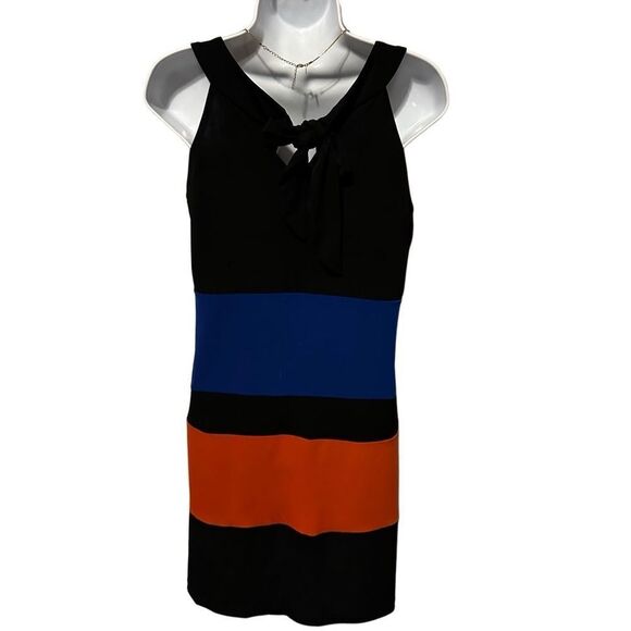 NEW EnFocus Studio Colorblock Sleeveless Shift Dress – Women’s Size 12 NWT - Picture 2 of 6